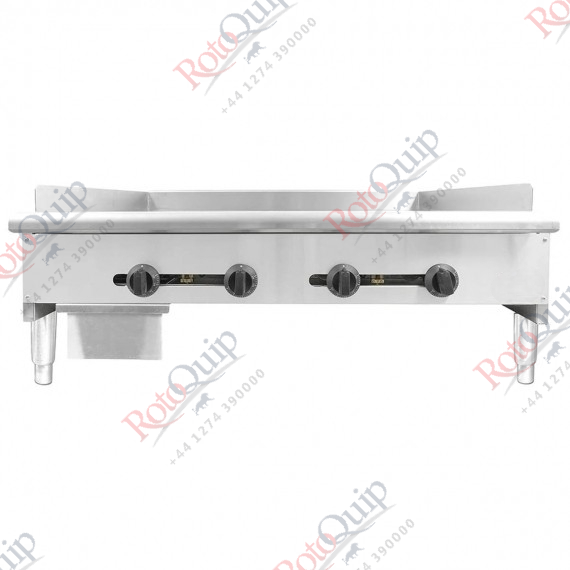 RCG-48T – 48” Thermostatic Countertop Gas Griddle / 4 Burners