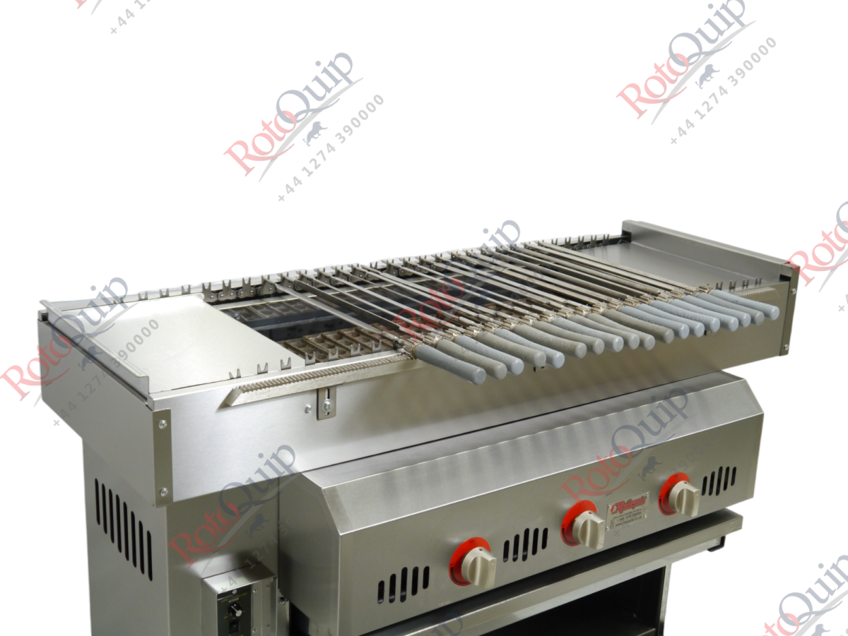 RCKM-2.5 135cm Automatic Gas Conveyor And Rotating Chargrill