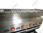 RCKM-3 150cm Automatic Gas Conveyor And Rotating Chargrill