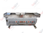 RCKM-4 180cm Automatic Gas Conveyor And Rotating Chargrill