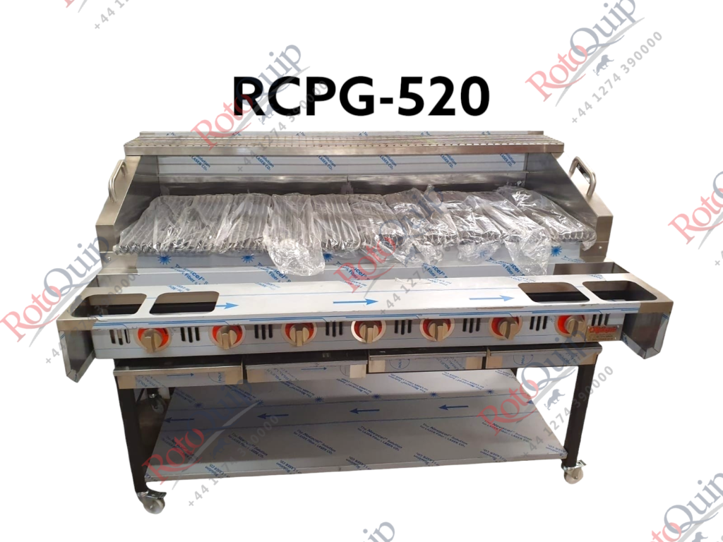 RCPG-520 – Deluxe Heavy Duty Gas Radiant Chargrill 152 x 95cm