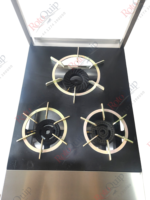 RCR-2×1 – 3 Burner Rotoquip Commercial Indian Range Cooker