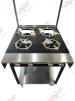 RCR-2×2 – 4 Burner Rotoquip Commercial Indian Range Cooker