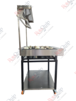 RCR-3×2 – 5 Burner Rotoquip Commercial Indian Range Cooker