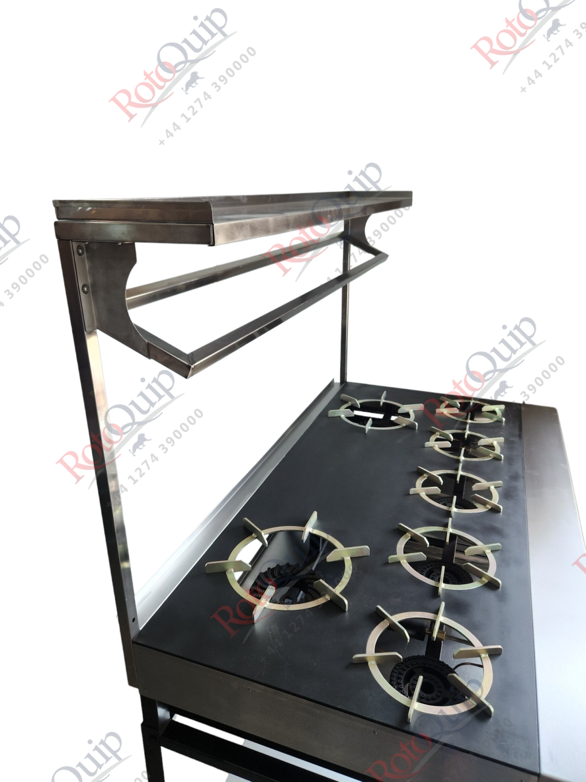 RCR-5×2 – 7 Burner Rotoquip Commercial Indian Range Cooker