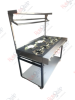 RCR-5×3 – 8 Burner Rotoquip Commercial Indian Range Cooker