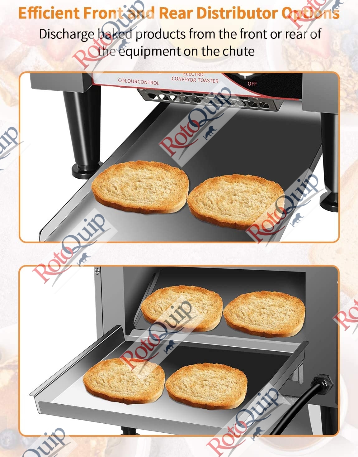 RCT-3  Electric Conveyor Toaster 450pcs / Hr