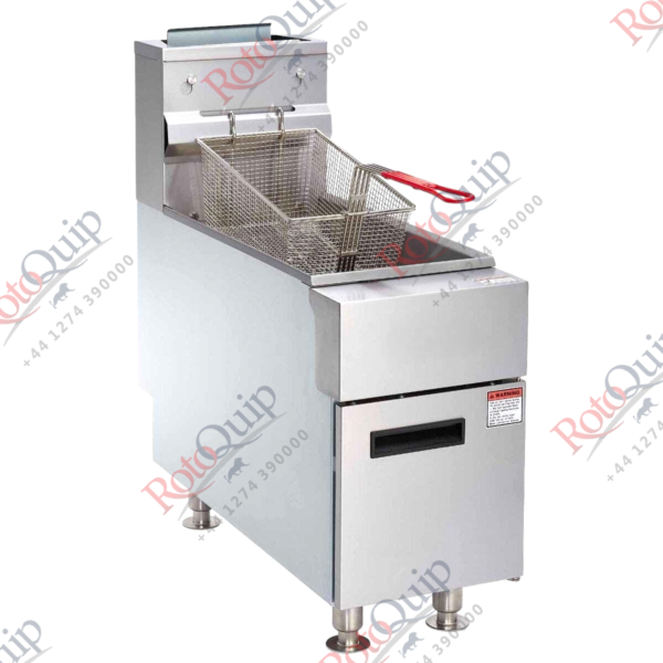 RCTF-2 – 11 Litre Countertop Single Basket Gas Fryer