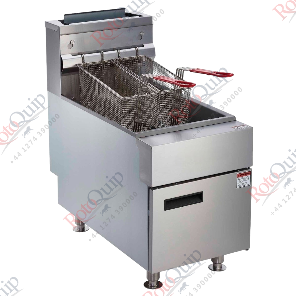 RCTF-3 – 15 Litre Countertop Twin Basket Gas Fryer