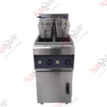 RDF-10L-2 – 2 x 10 Litre Electric Floor Standing Double Tank Twin Basket Fryer