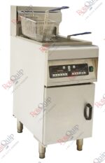 RDF-28LD –  Digital Panel Electric Floor Standing Twin Basket Fryer – 28 Litre