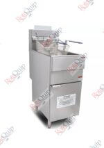 RGF-120 – 26 Litre Twin Basket 4 Burner Gas Fryer