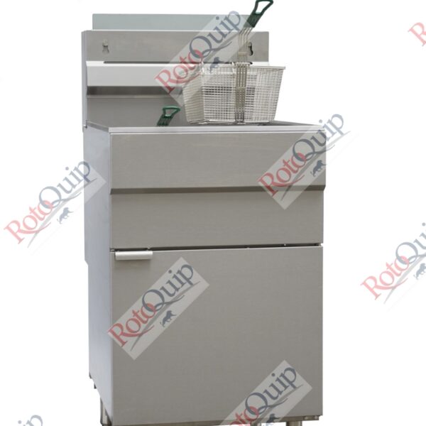 RGF-150 – 37 Litre X-Large Twin Basket 5 Burner Gas Fryer