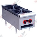 RGHP-2W – 2 Burner Table Top Gas Hotplate Cooker