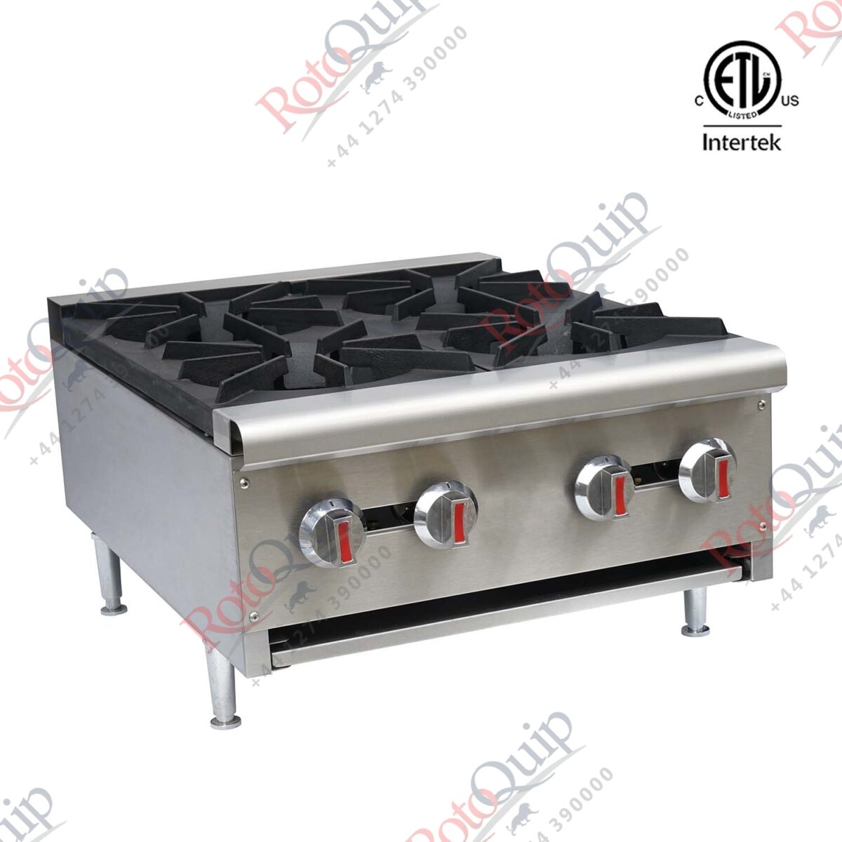 RGHP-4W – 4 Burner Table Top Gas Hotplate Cooker