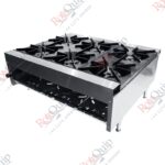 RGHP-6W – 6 Burner Table Top Gas Hotplate Cooker