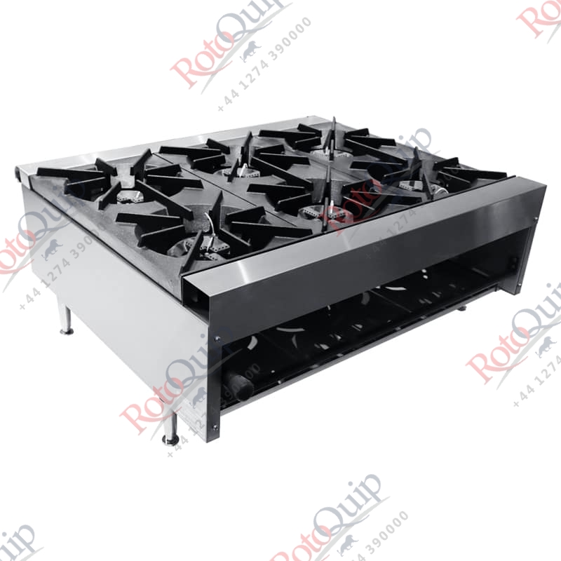 RGHP-6W – 6 Burner Table Top Gas Hotplate Cooker