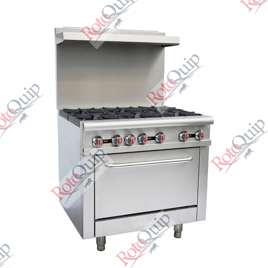 RGR-24 – 4 Burner Gas Range With Oven