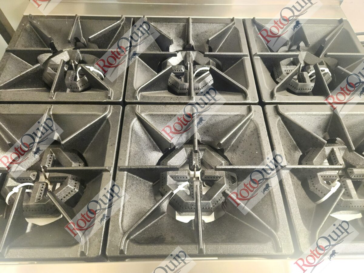 RGR-36 – 6 Burner Gas Range With Oven