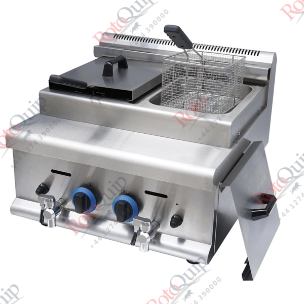 RDF-8T-2 – 8 Litre Premium Electric Counter Top Double Fryer