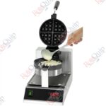 RWB-03D  Commercial Premium Waffle Maker Digital Control Single Round