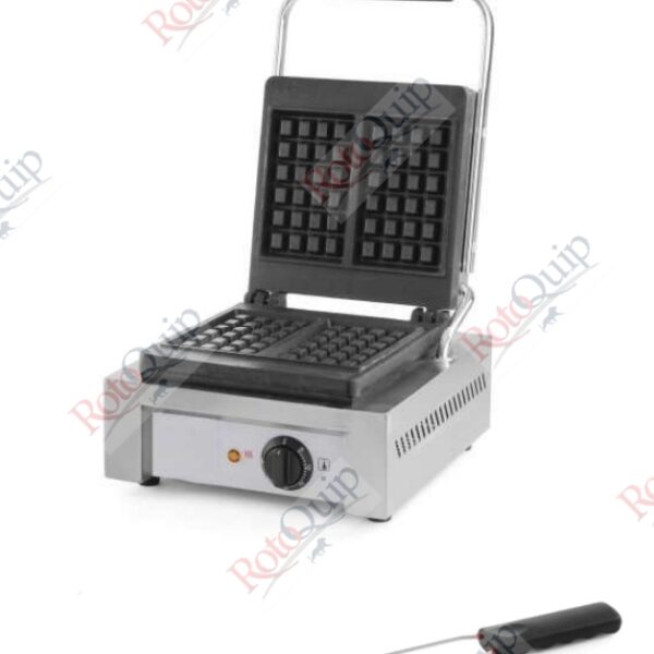 RWB-S  Electric Commercial Single Square Plate Waffle Maker