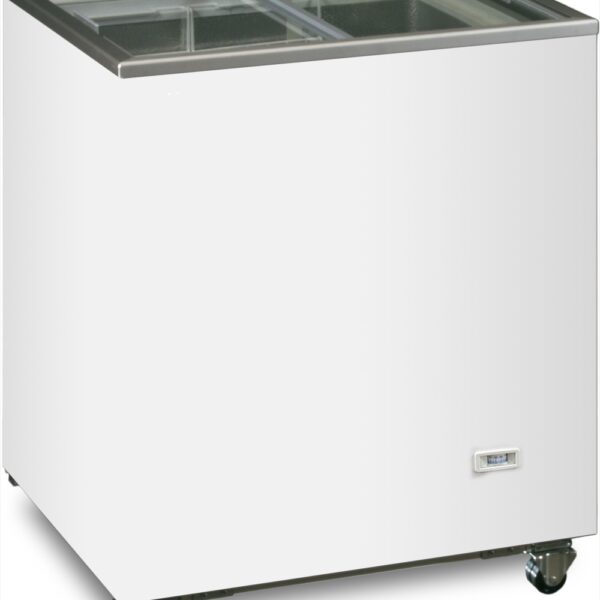 196 Litres Sliding Glass Lid Display Freezer – NV1